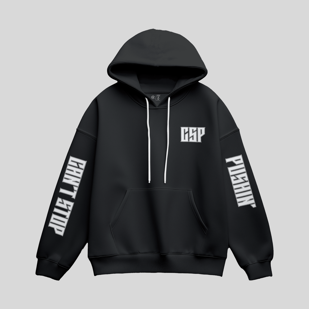 CSP Black and White Hoodie