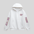 CSP White with Purple Hoodie