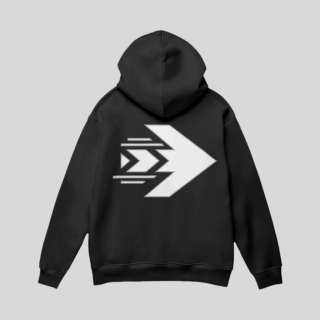 CSP Black and White Hoodie