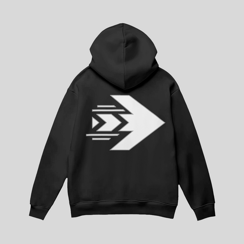 CSP Black and White Hoodie