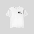 CSP White with Black Logo Tee