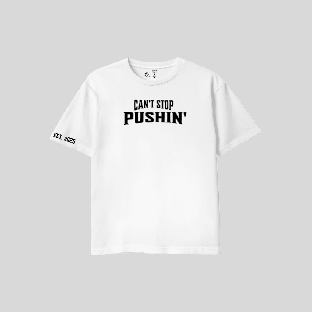 CSP White and Black Tee