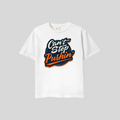 CSP Text on White Tee