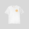 CSP White and Orange Logo Tee