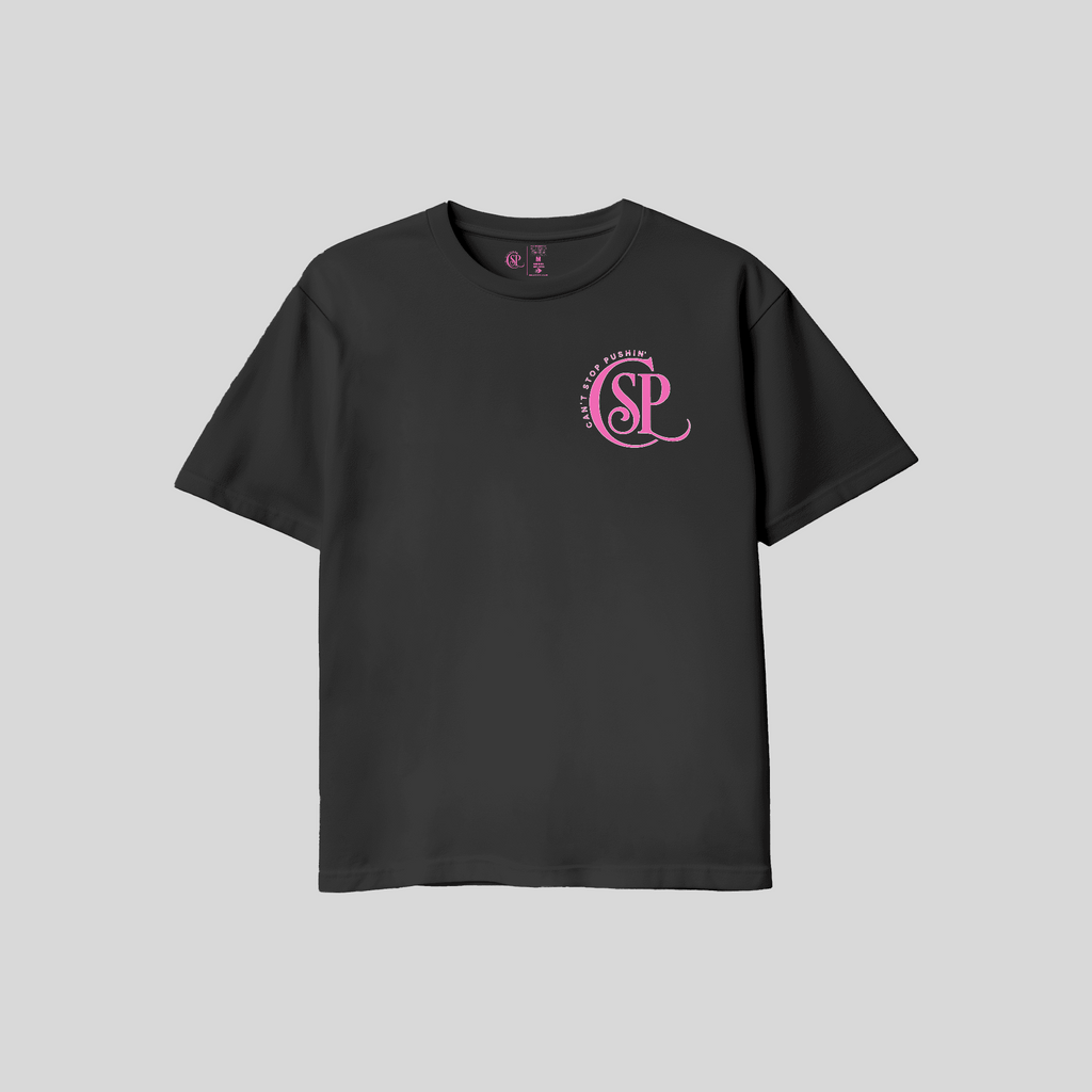 CSP Black and Pink Tee