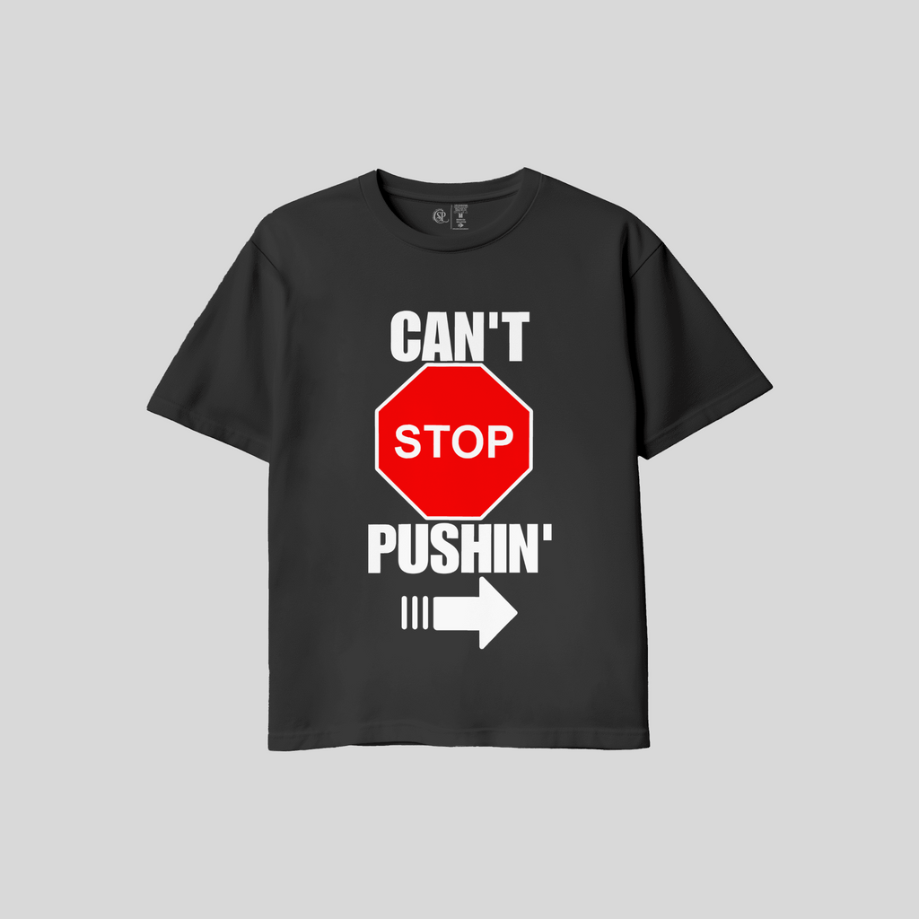 CSP Text on Black Tee 2